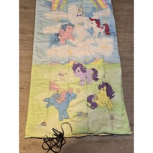 Vintage 1980s‎ My Little Pony Sleeping Bag Kids  1986 Hasbro